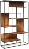12981 Стеллаж Secret de Maison Сталл/Stall (мод. G05717) массив акации/металл, 115х35х190см, коричневый/черный Tetchair 12981