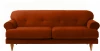 339917 Диван Italia ОГОГО (арт.339917), (Ткань/Оранжевый)