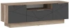 546013 ТВ-тумба Woodville Диамо ТБ 04 софт графит / дуб каньон 546013