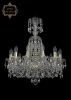 11.11.12.195.XL-68.Gd.Sp Подвесная люстра Art Classic 11.11 11.11.12.195.XL-68.Gd.Sp (220V, хрусталь, на цепи, подсвечник, свеча)