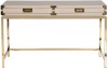 46AS-D4084-TP Компьютерный стол Garda Decor 46AS-D4084-TP (Золото/Белый)