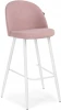 464888 Барный стул Woodville Сондре пыльно-розовый / белый 464888