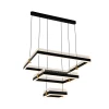 L7801-600 BK Подвесной светильник светодиодный с пультом с регулировкой цветовой температуры и яркости LED4U L7801-600 BK