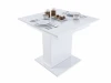 5238901201 Стол раскладной TURIN-4 (Квадратный) Белый Глянец от фабрики Слайн