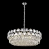 WE134.25.103 Подвесная люстра Wertmark Claudia WE134.25.103 (220V, хрусталь, на цепи, круглые)