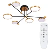 A1364PL-6PB Потолочная люстра на штанге Arte Lamp Holly A1364PL-6PB (LED, 220V, пульт управления)