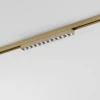 85528/01 Трековый светильник магнитный светодиодный Elektrostandard Line Magnetic Brass Line 10W 4000K (латунь) 85528/01
