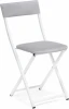 587875 Стул на металлокаркасе Elevis (Elevis светло-серый / белый) Woodville арт.587875