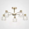 CORF-B01 Потолочная люстра на штанге Corf B3 Champagne 5 Lamps ImperiumLoft Corf-B01 (189487-26) (220V)
