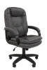 CHAIRMAN 668 LT Офисное кресло Chairman 668LT Россия черный пластик, экопремиум серый N
