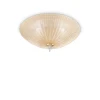 SHELL PL4 AMBRA Потолочный светильник Ideal Lux Shell PL4 AMBRA