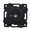 REA-007BM Розетка TV (папа) черный матовый Kollinger REA-007BM для Aspekt, Eleganz, Reflex