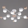 03751-0.3-10 WT+WOOD GX53 Потолочная люстра на штанге Reluce 03751-0.3-10 WT+WOOD GX53