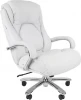 CHAIRMAN 402 кожа Компьютерное кресло CHAIRMAN 402 кожа (Металл,Экокожа/Белый)