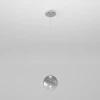 50232/1 LED дымчатый Подвесной светильник светодиодный Eurosvet WONDER со стеклянным плафоном 50232/1 LED дымчатый (220V, на проводе, шар)