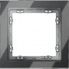 VLS110107 Рамка на 1 пост (графит, стекло) Voltum S70 VLS110107