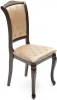 19443 Стул Geneva ( GN-SC ) / 1 шт. в упаковке (Дерево гевея /Коричневый,Бежевый)