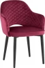 УТ000038255 Стул Stool Group Венера диамант велюр бордовый