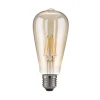 BLE2707 Лампочка светодиодная E27 6 Вт груша желтая Elektrostandard BLE2707