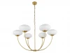3916/С brass Подвесная люстра Newport 3910 3916/С brass (220V, на цепи)