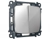 MO403050 Комплект механизма 2-кл выключателя с самовозвратом Ambrella Volt OMEGA MO403050 Серебро глянец QUANT (OP4030, VM129)