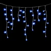 ECC150-10-2B Гирлянда Бахрома 3 x 0,5 м Синяя 220В, 150 LED, Провод Прозрачный Силикон, IP65
