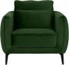 701174 Кресло Amsterdam ОГОГО (арт.701174), (Ткань/Зеленый)
