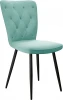 00-00062884 Стул 244 Z15 мята, ножки черные Dikline 00-00062884
