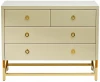 KFG005E7 Комод Garda Decor KFG005E7 (Золото/Бежевый)
