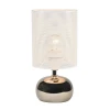 UML-B307 E14 SILVER/WHITE Настольная лампа Серебристый/Белый Uniel UML-B307 E14 SILVER/WHITE