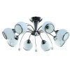 831/8PF-Darkchrome Потолочная люстра IDLamp 831 831/8PF-Darkchrome