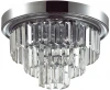 8266/4C Потолочная люстра Lumion Zaha 8266/4C хром/хрусталь металл/прозрачный Е14 4*40W 220V (круглые)