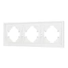 054653 Рамка пластиковая FRM-TENDO-SFPL-3-WH (Arlight, Матовый белый) 054653