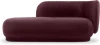 815548 Кушетка Lucca правая ОГОГО (арт.815548), (Искусственный мех/Сиреневый)