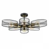 8153/6C Потолочная люстра на штанге Lumion Vivana 8153/6C черный/медный, металл Е27 6*60W 220V