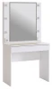 MDG-009.1743 Гламур Трюмо, цвет белый/белый глянец Mebelson (арт.MDG-009.1743)