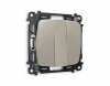 MO365010 Комплект механизма Ambrella Volt 3-клавишного выключателя OMEGA MO365010 Серо-бежевый матовый QUANT