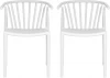 RF 0810P Комплект из 2-х стульев Bradexhome Venice белый