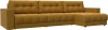 128300 Диван угловой с декором Лига-049 НПБ Лонг Лига Диванов (Велюр) арт.128300