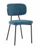 УТ000040865 Стул Ханна new велюр синий Stool Group УТ000040865