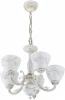 343659/5 WT+G Подвесная люстра Arte Milano AM343659 343659/5 WT+G (220V, на цепи)