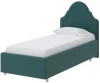 1915645 PROxSON Кровать Эльза (Ткань: Велюр Forest 560 Морская волна) 90x200