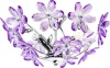 5142 Потолочная люстра Globo Purple 5142