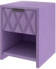2027987 PROxSON Тумба Side (Ткань: Велюр Forest 741 Светло-фиолетовый) 44x45