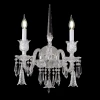 VERSAILLES AP2 CHROME Бра Crystal Lux VERSAILLES AP2 CHROME