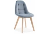 15102 Деревянный стул Woodville Filip blue / wood 15102