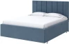 1926357 PROxSON Кровать Modern Large (Ткань: Велюр Monopoly Прованский синий (792)) 140x200