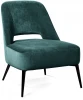 81110 Кресло Top Concept Dante, бархат изумрудный 87