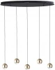 LH8027/5P-BK-SGD Подвесной светильник Lumien Hall Danay LH8027/5P-BK-SGD