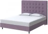 2026323 PROxSON Кровать Madrid Boxspring Standart (Ткань: Велюр Ultra Сливовый) 160x200